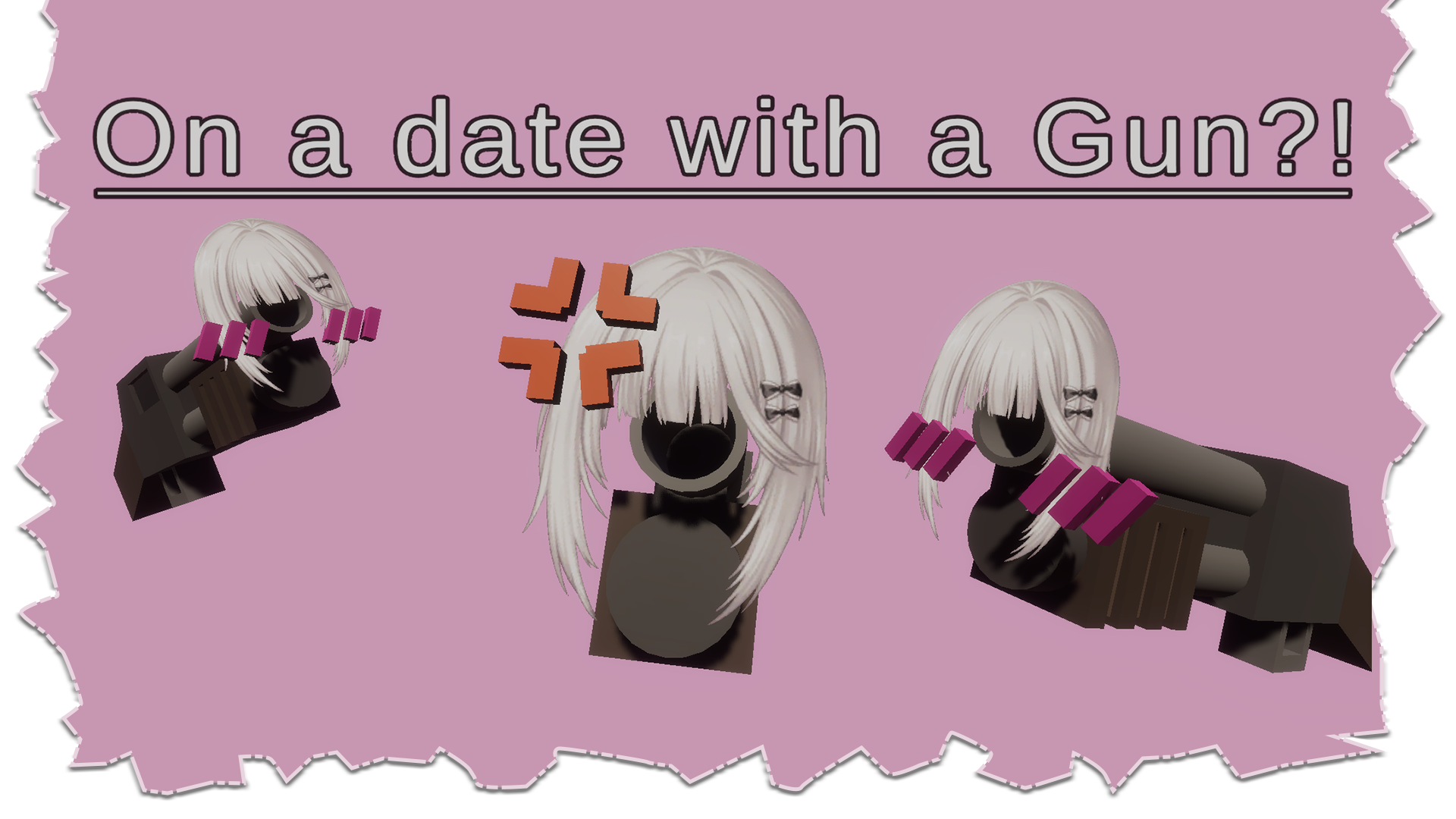 On a date with a gun?!