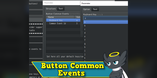 Cover image for Hakuen Studio Button Common Events for RPG Maker MZ