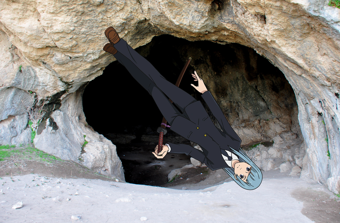 Lost in a cave with your waifu