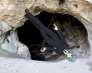 Lost in a cave with your waifu