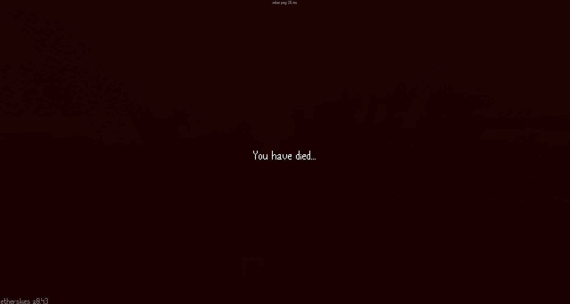the new death screen