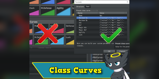 Cover image for Hakuen Studio Class Curve for RPG Maker MZ