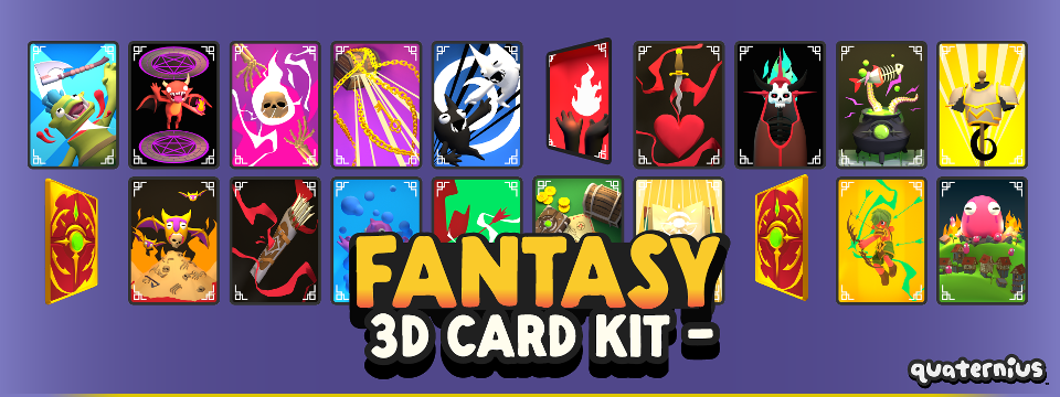 3D Card Kit - Fantasy