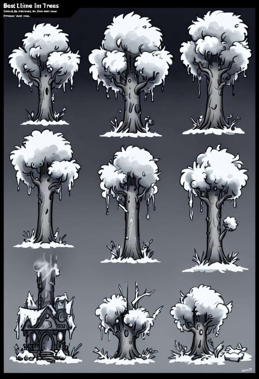 Winter trees