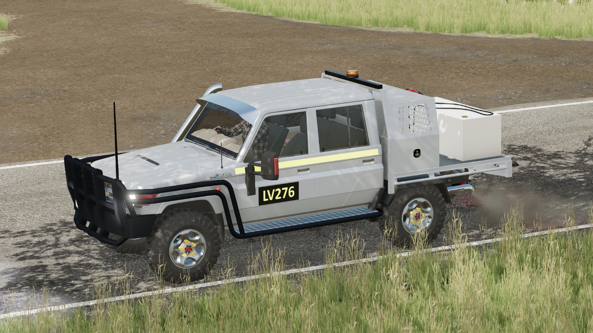 Toyota Landcruiser Dual Cab by AlexScom Mods