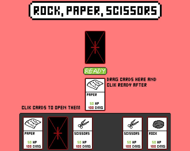 Rock, Paper, Scissors Card Game by SKstudios