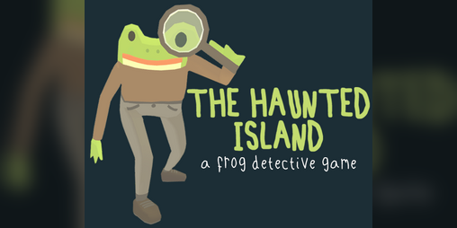 Cover image for The Haunted Island, a Frog Detective Game