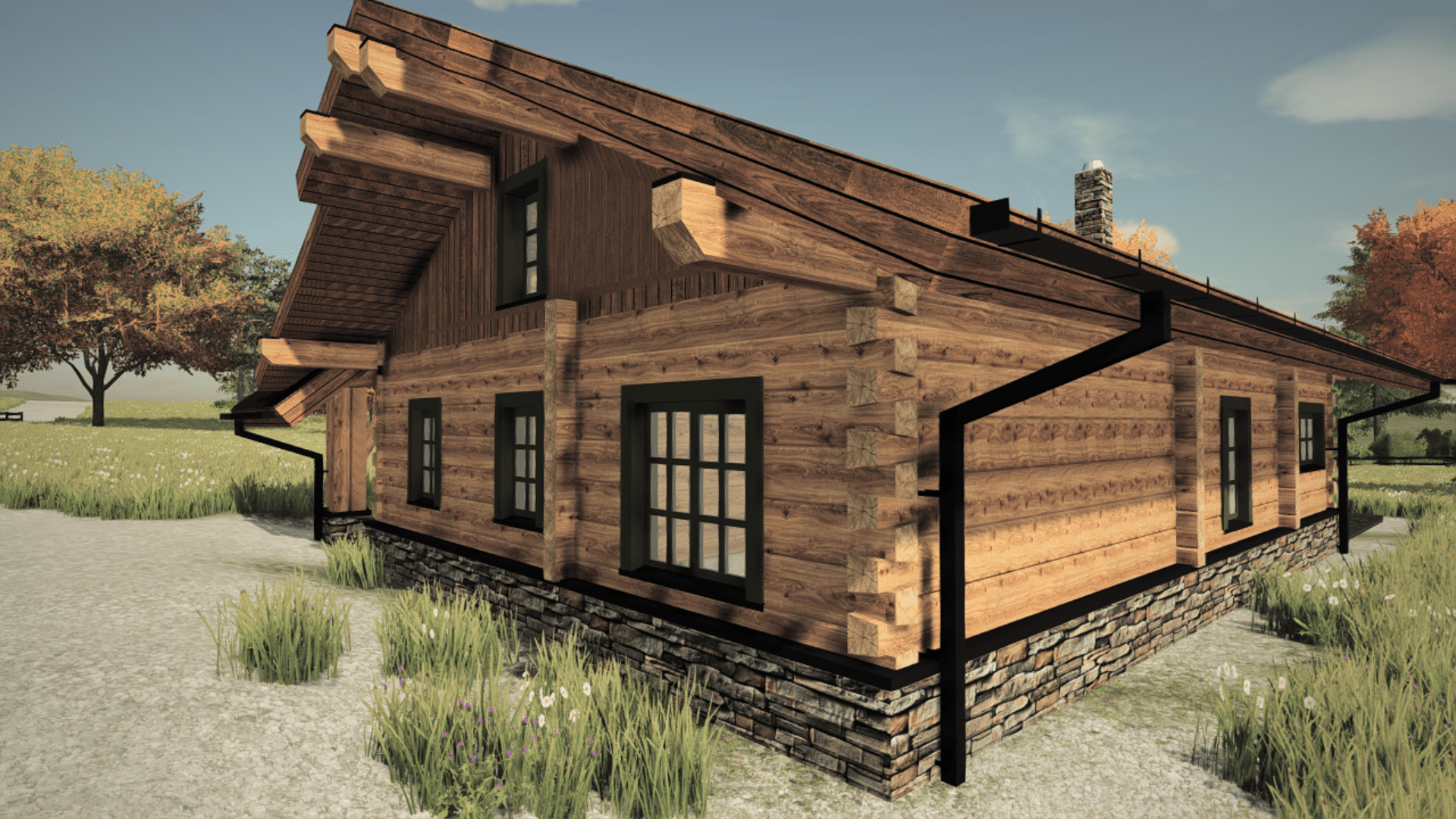 FS22 Off Grid Cabin by Newell_Gaming