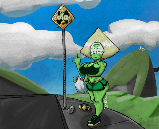 Cover image for Peridot Defaces a Traffic Sign