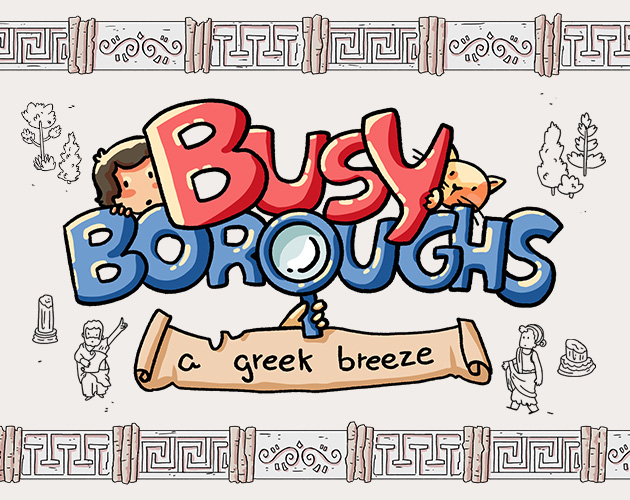 Cover image for Busy Boroughs: a greek breeze