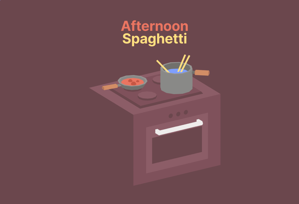 UPDATE!!! - Afternoon Spaghetti