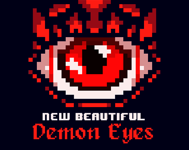 New Beautiful Demon Eyes by Churryx, SantiZero