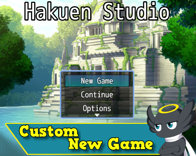 Hakuen Studio Custom New Game for RPG Maker MV MZ