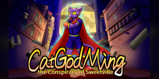 Cover image for CatGod-Ming the Conspiracy of Sweetville