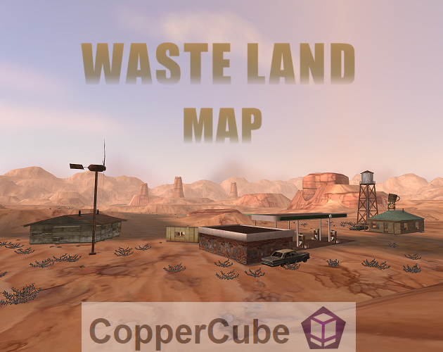 Wasteland CopperCube Map cover