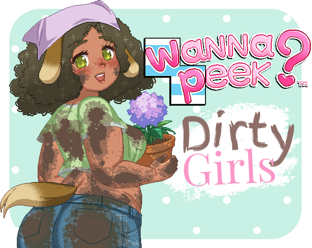 Cover art for Wanna Peek? Dirty Girls by Milky Honey Soft — adult visual novel