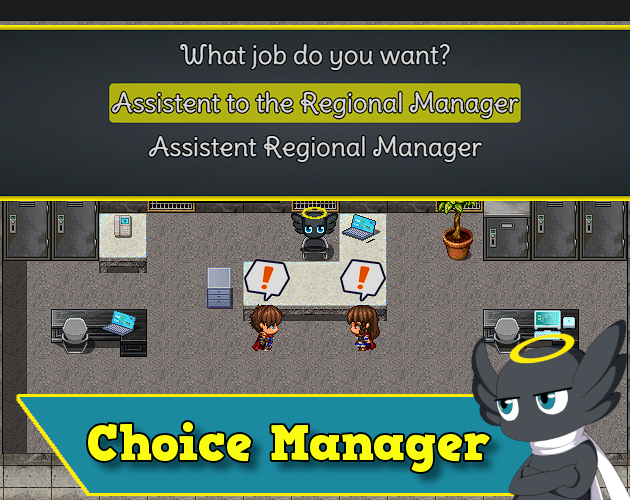 Hakuen Studio Choice Manager for RPG Maker MZ