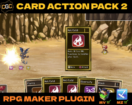 Card Action Pack 2 - CGC Expansion - MV/MZ by MythAtelier