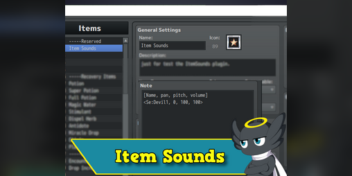 Cover image for Hakuen Studio Item Sounds for RPG Maker MZ