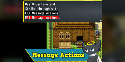 Cover image for Hakuen Studio Message Actions for RPG Maker MZ