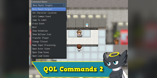 Cover image for Hakuen Studio QoL Commands 2 for Rpg Maker MZ