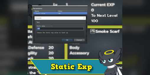 Cover image for Hakuen Studio Static Exp for RPG Maker MZ