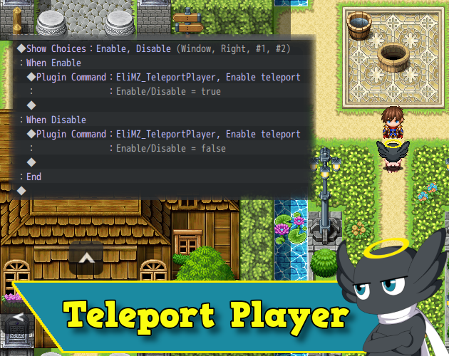 Hakuen Studio Teleport Player for RPG Maker MZ