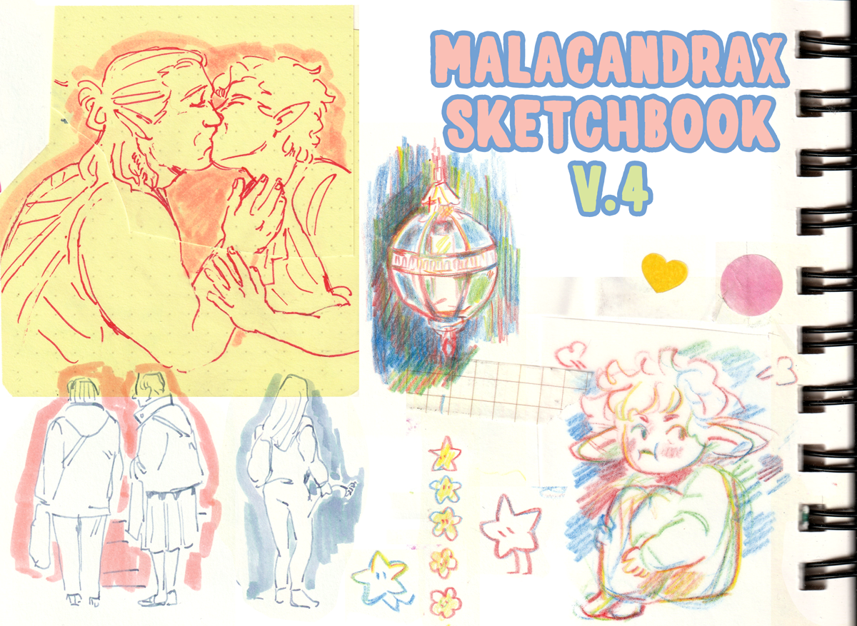 Cover image for Malacandrax Sketchbook V.4
