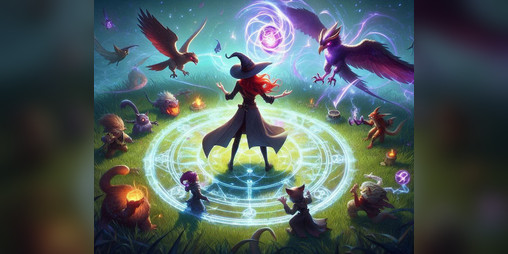 Cover image for Mystic Defence: Witch Guardian