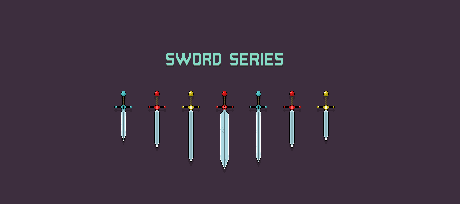 Pixel Art - Sword Series 01