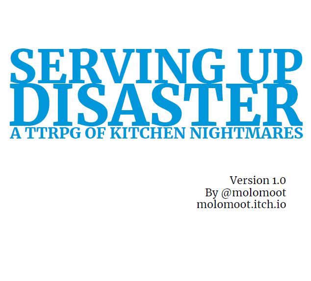 Serving Up Disaster