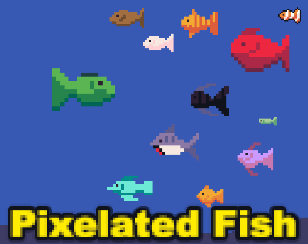 My First ever game update! :) - Pixelated Fish by Gors38