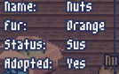 Nuts's Status