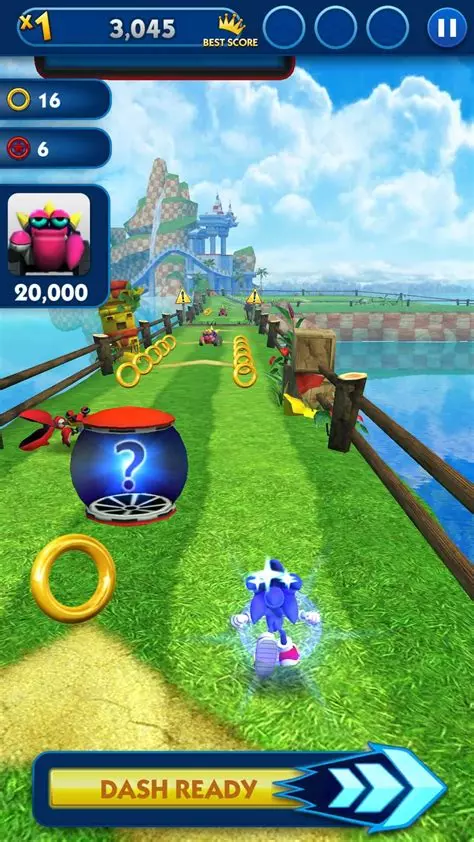 Captura de Sonic Dash