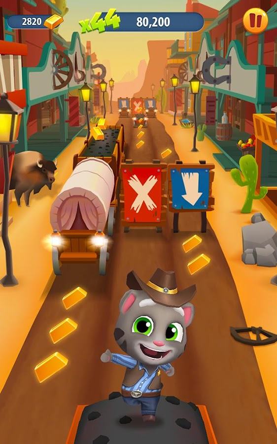 Captura de Talking Tom Gold Run