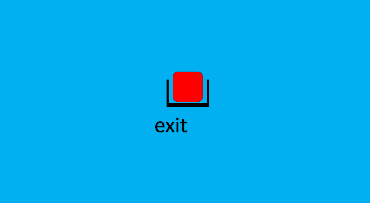 No exit