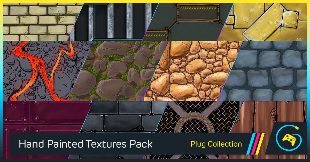 Hand Painted Textures Mega Pack