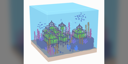 Cover image for fish tank greenhouse