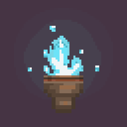 Blue Fire Torch