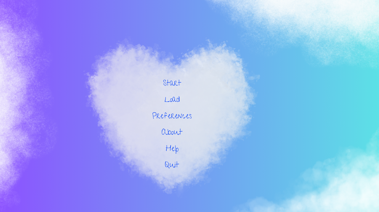 Cloudy Love: Basic & Animated Menu templates
