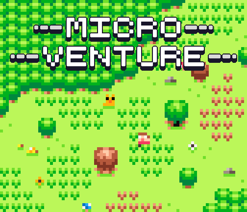 18/06/24 (v2.1) - Pico 8 - Micro Venture - 4x4 Topdown Zelda