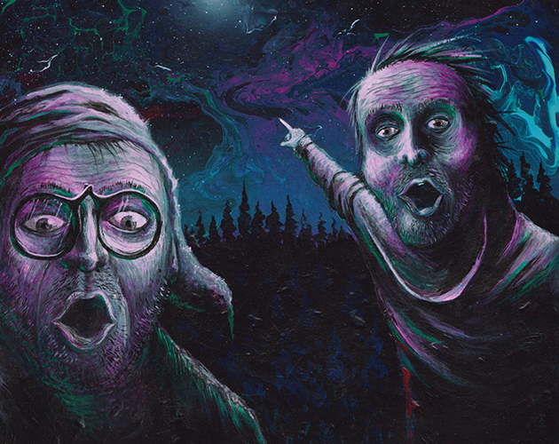 Cover image for Оно упало из глубокого космоса