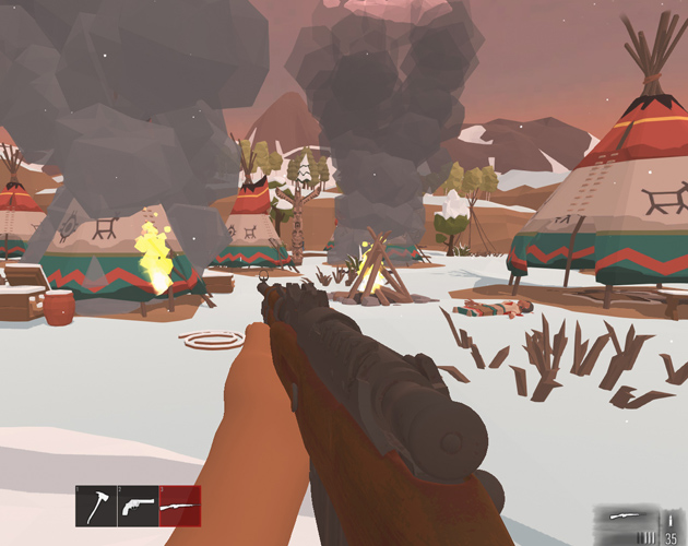 Wounded Winter : First Person
