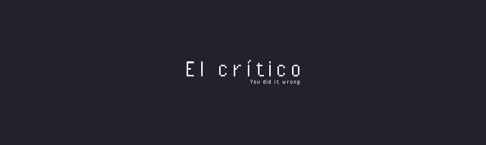 El crítico [English]