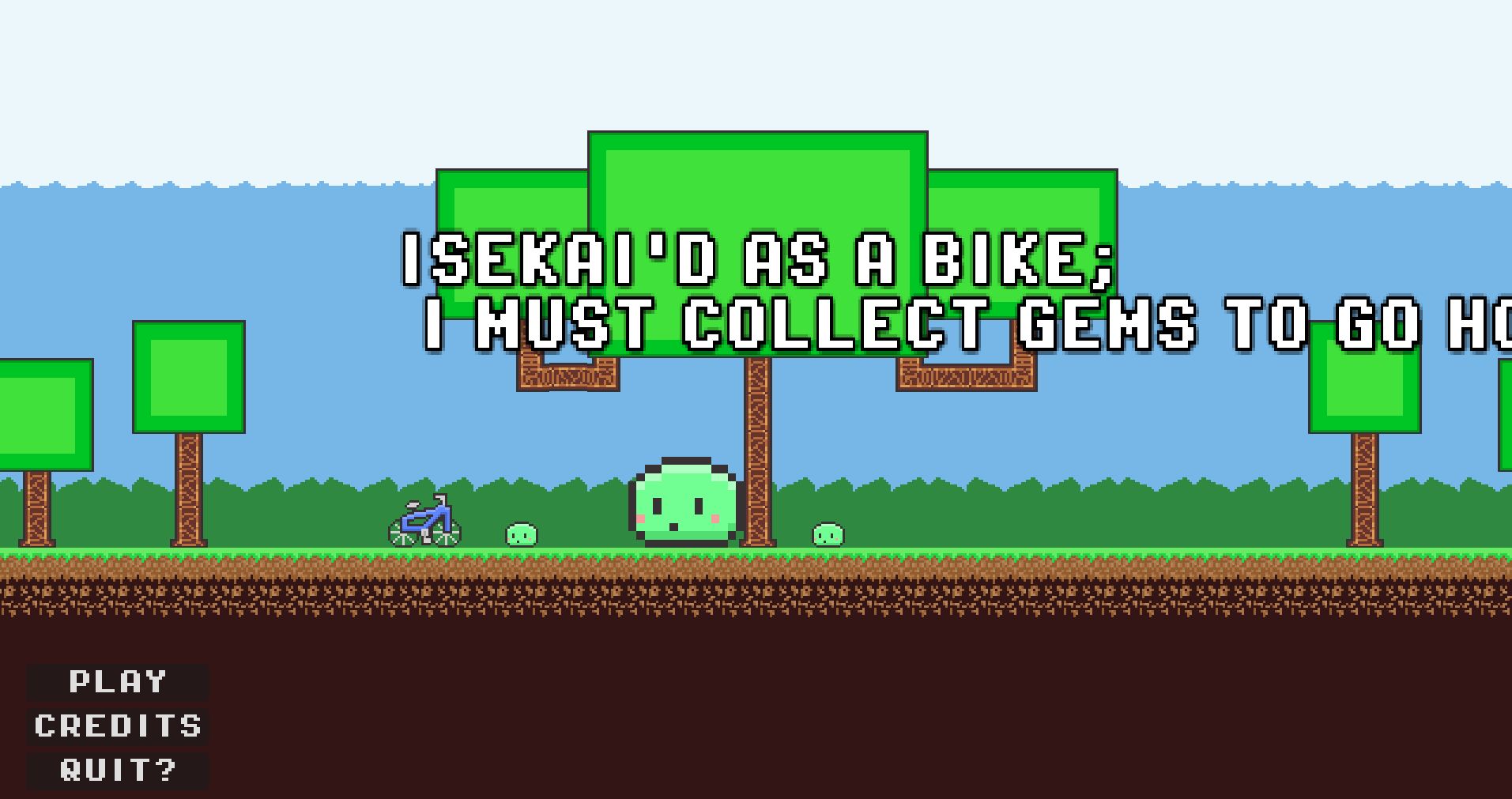 Isekai'd as a Bike; I must collect gems to go home