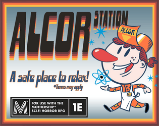 ALCOR Station Fuel & Services: A MOTHERSHIP module   - A MOTHERSHIP module with additional portraits and an audio file! 