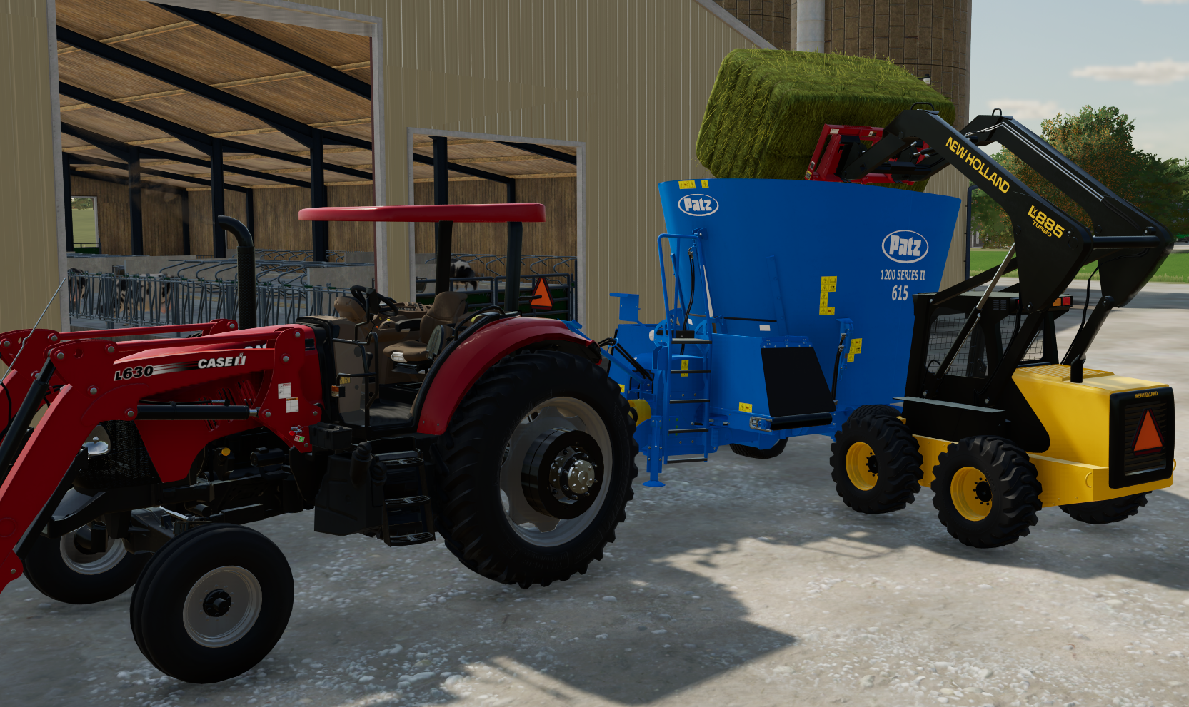 Cover image for Patz 1200 Series Feed Wagon
