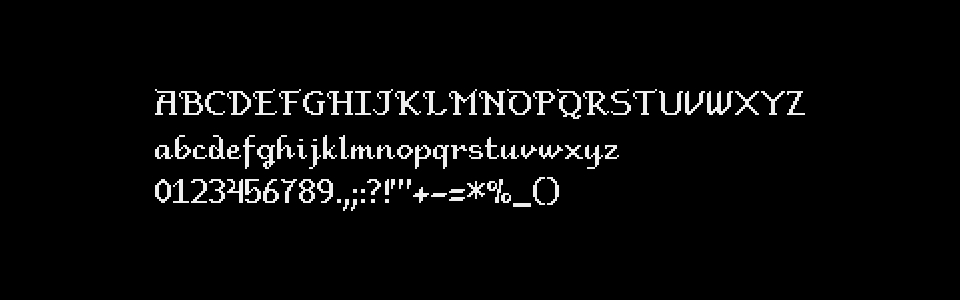 Pixel Font - TROLL