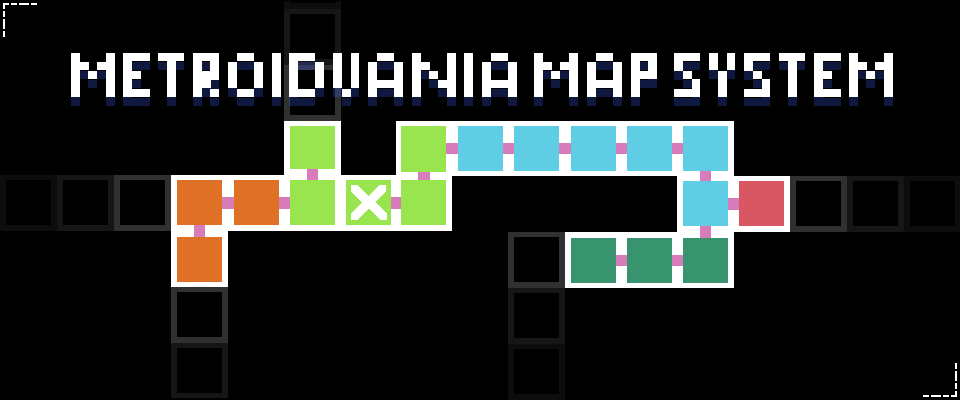 MetroidVania Map System and saving for Gamemaker Studio 2.3