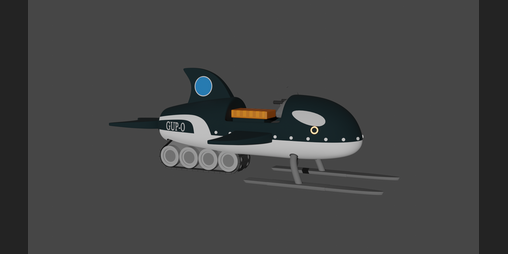 Cover image for Gup - O Submarine model ( Blender )